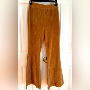 Aerie Camel Flare Pants